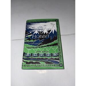 The Hobbit JRR Tolkien book dust cover